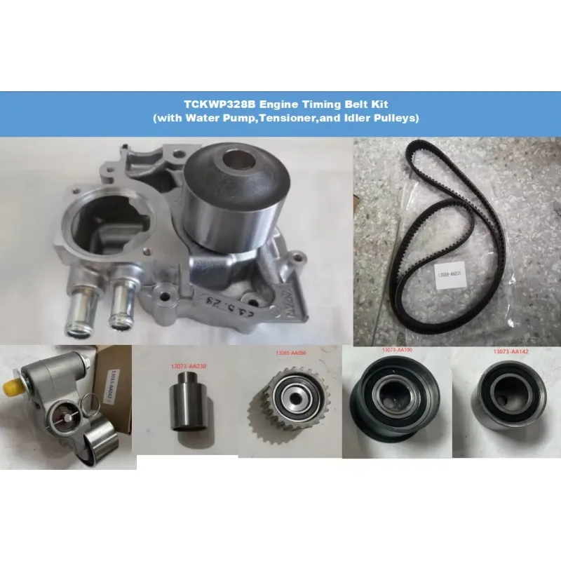 

TCKWP328B Engine Timing Belt Kit (with Water Pump,Tensioner,and Idler Pulleys) For Subaru Exiga Forester Impreza Legacy