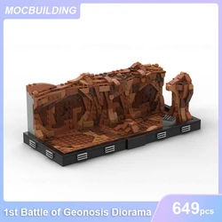 First Battle of Geonosis Diorama Model MOC Building Blocks DIY Assemble Bricks Collection Display Creative Toys Gifts 649PCS