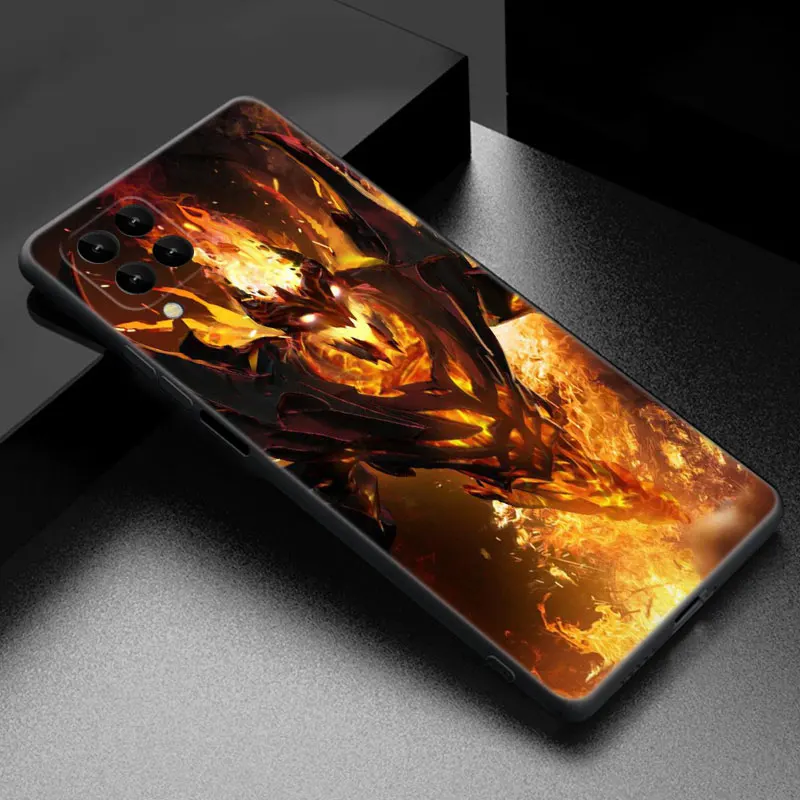 Game Dota 2 Black Phone Case For Samsung A13 A22 A24 A32 A23 A25 A34 A35 A52S A53 A54 A55 A73 5G A12 A14 A15 A31 A33 A50 A51 A72