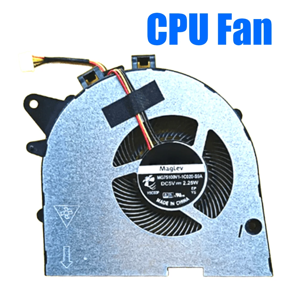 For Lenovo For Legion Y545 81Q6 MG75100V1-1C020-S9A MG75090V1-1C040-S9A DC5V Laptop CPU+GPU Fan
