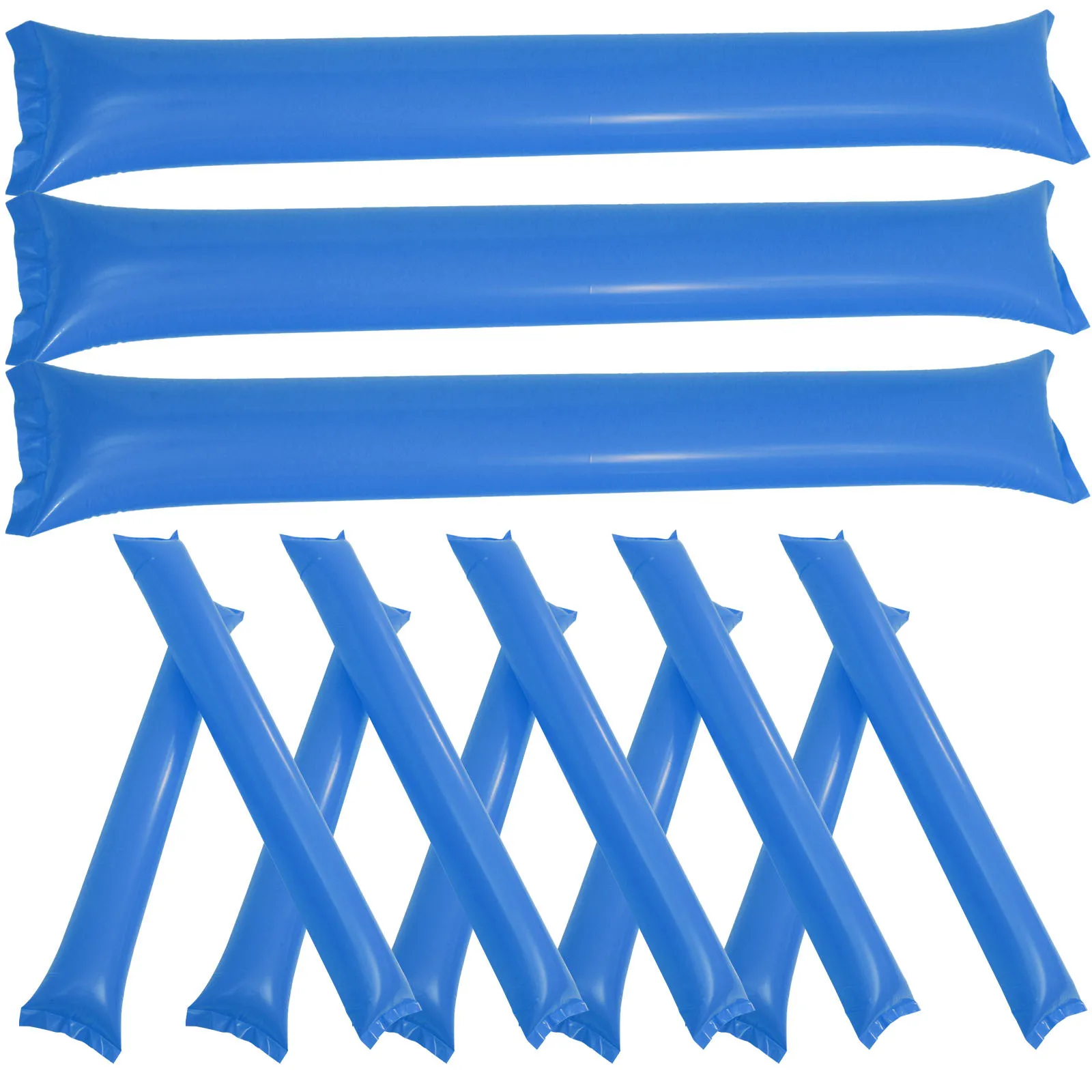 

40Pcs Inflatable Noise Sticks Thick Pe Portable Party Cheering Sticks for Sports Concerts Festivals Outdoor Events