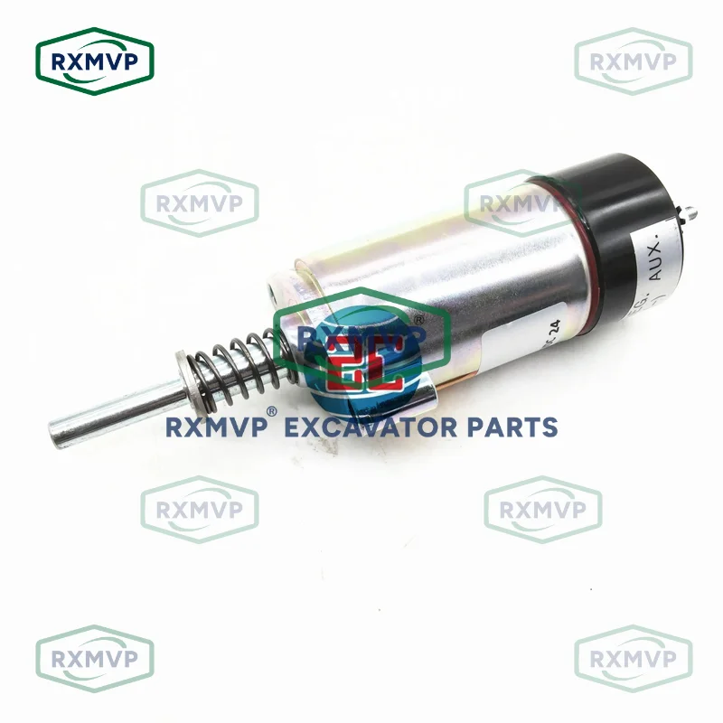 125-5774 Excavator Stop Solenoid Valve Fits E330 E330C 3304B Diesel Engine Parts 24V