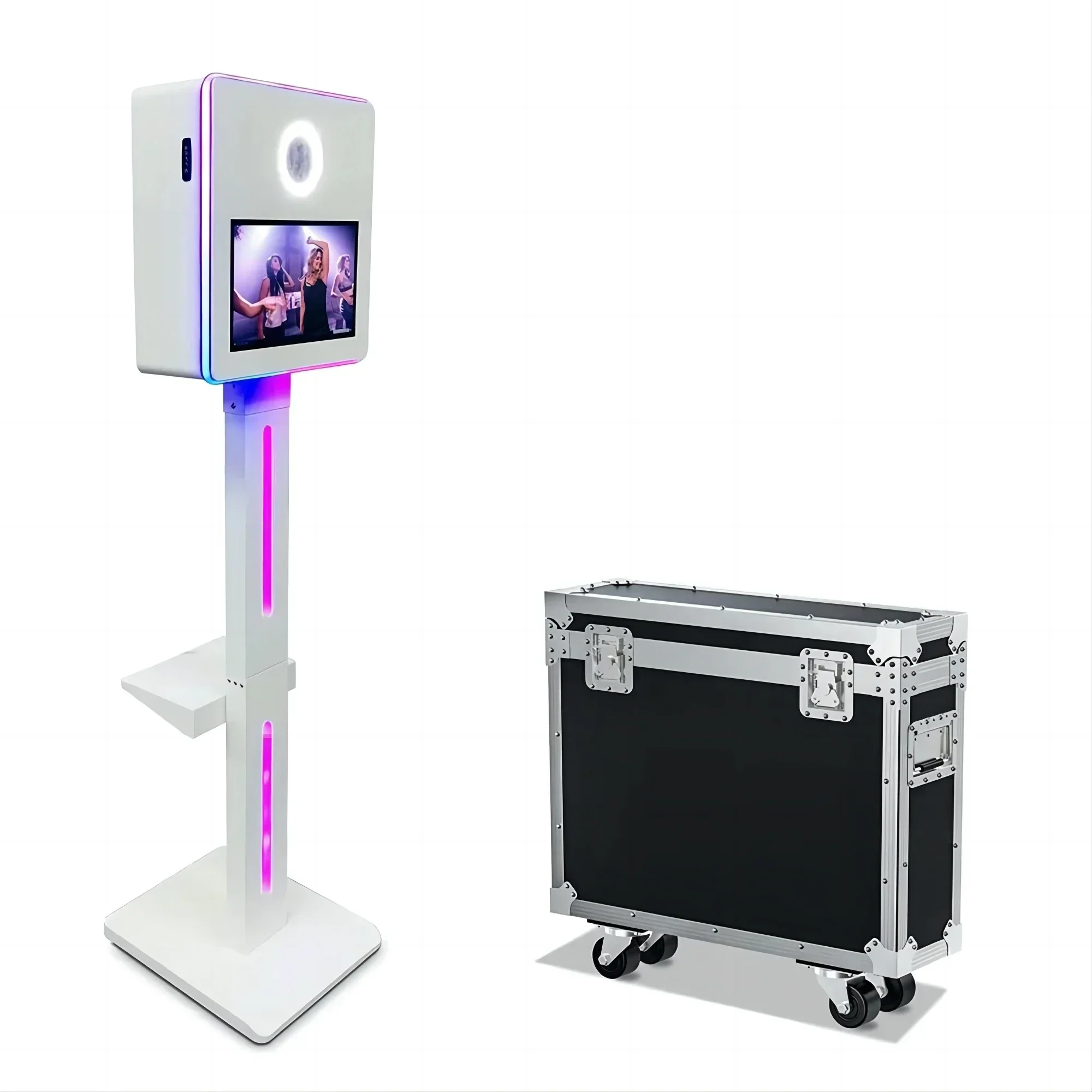 DSLR 15,6 Zoll Touchscreen Spiegel Fotobox-Gehäuse Kamera Tragbare Selfie-Maschine DSLR Fotobox für Partys Events Hochzeiten
