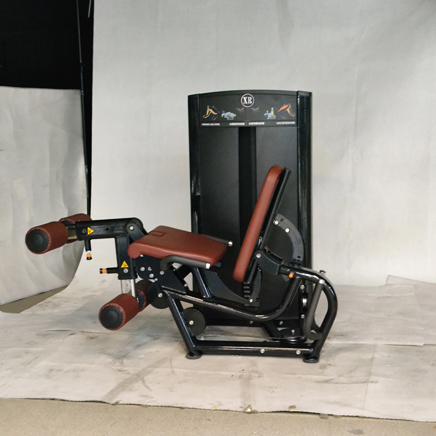 High-end New Commercial Gym Equipment Leg Extension and Prone Leg Curl Dual Function Pin Loaded Machine for Gym Club Use