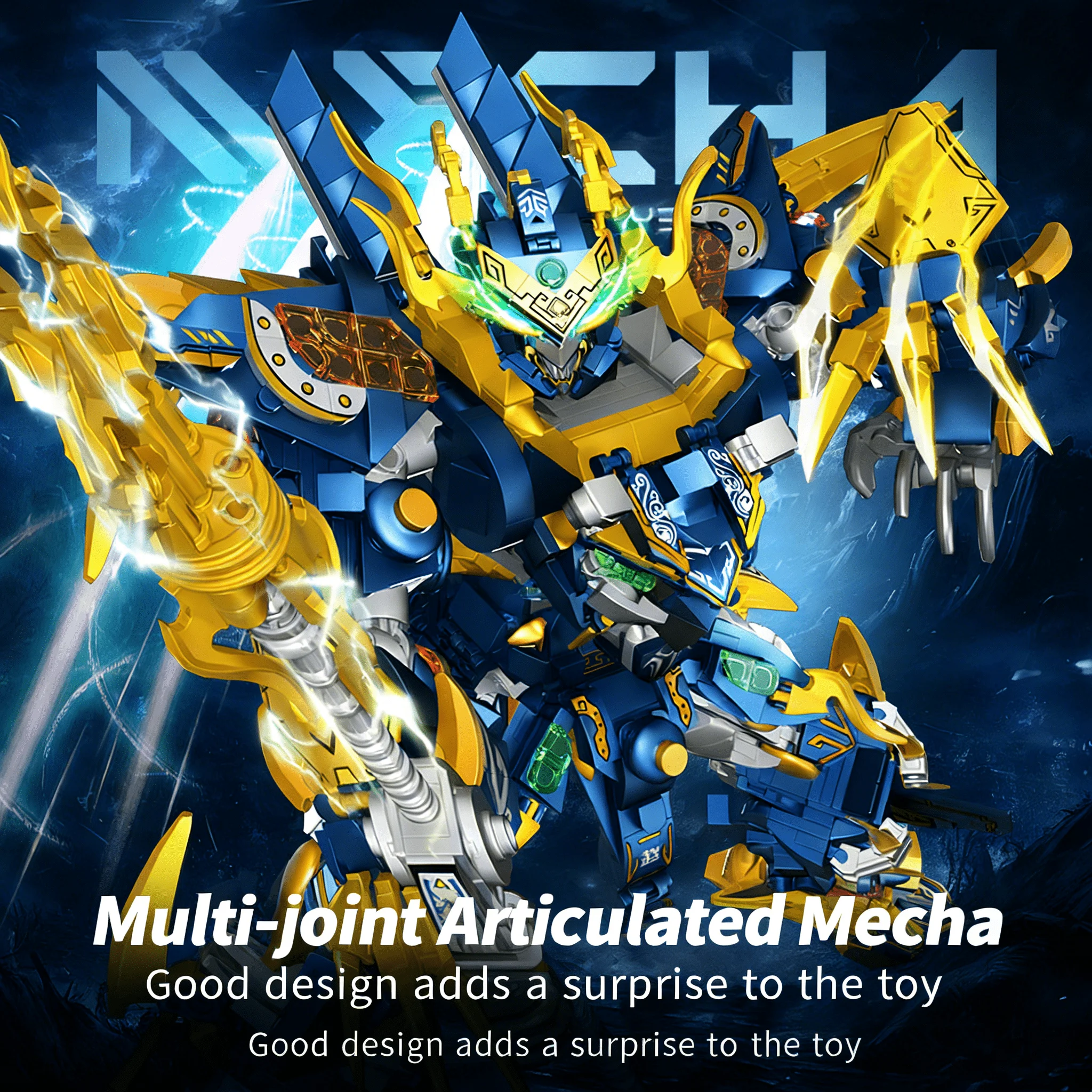 

Mech WUKONG & ZHAOYUN Hero Building Blocks - Monkey King Warrior Robot DIY Toy Gift for Kids Boys