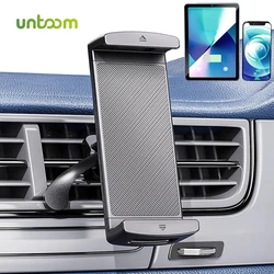 Untoom Car Tablet Holder Universal Car Air Vent Clip Mount GPS Support for iPhone iPad Samsung Xiaomi 4.7-12.9 inch Devices