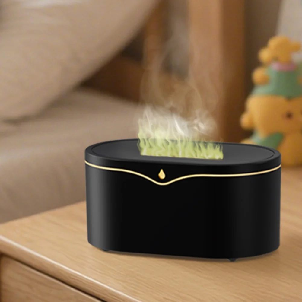 USB Aroma Diffuser Quiet Operation with Colorful Night Light and Adjustable Mist Output for Home or Office Use