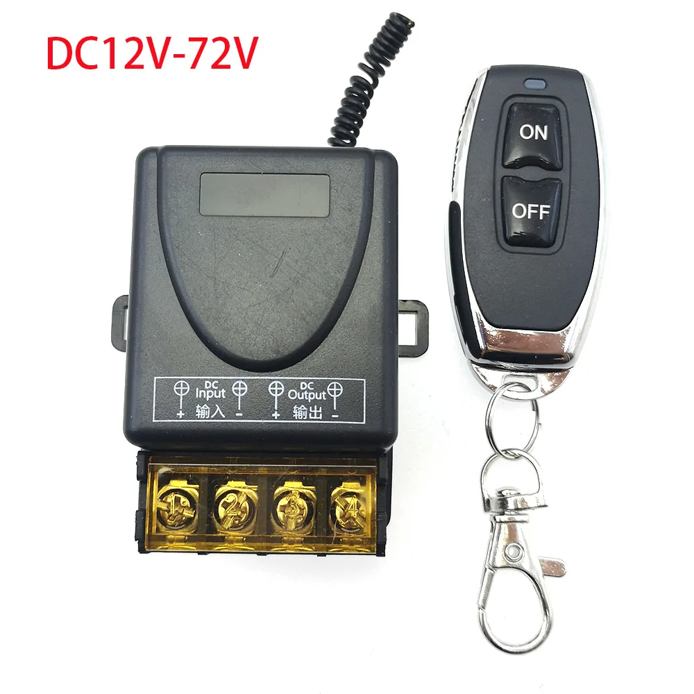 RF Wireless Remote Control Switch 433Mhz AC 110V 120V 230V 240V 220V 30A Relay for Light Lamp Water Pump Door Access System