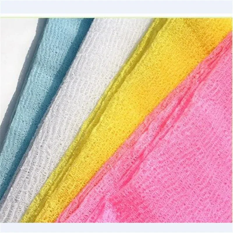 Beauty Skin Exfoliating Cloth Washcloth Japanese Body Wash Towel Nylon Bath Towel Skin Polishing Towel Scrubber Tool