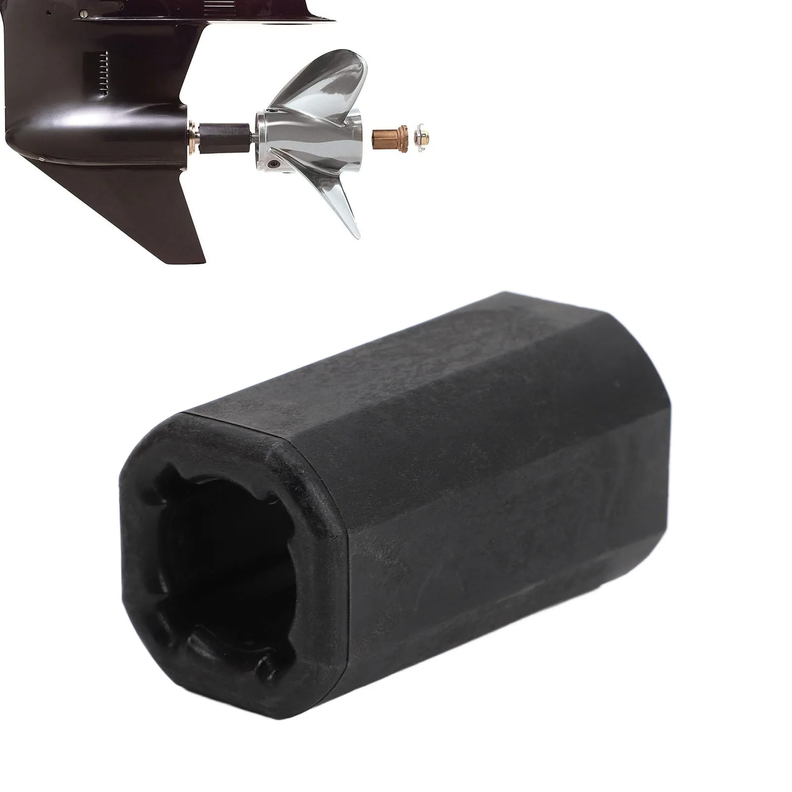 Propeller Hub Drive Sleeve Rubber Wear Resistance 835290Q1 for Mercruiser Flo Torsion II Prop