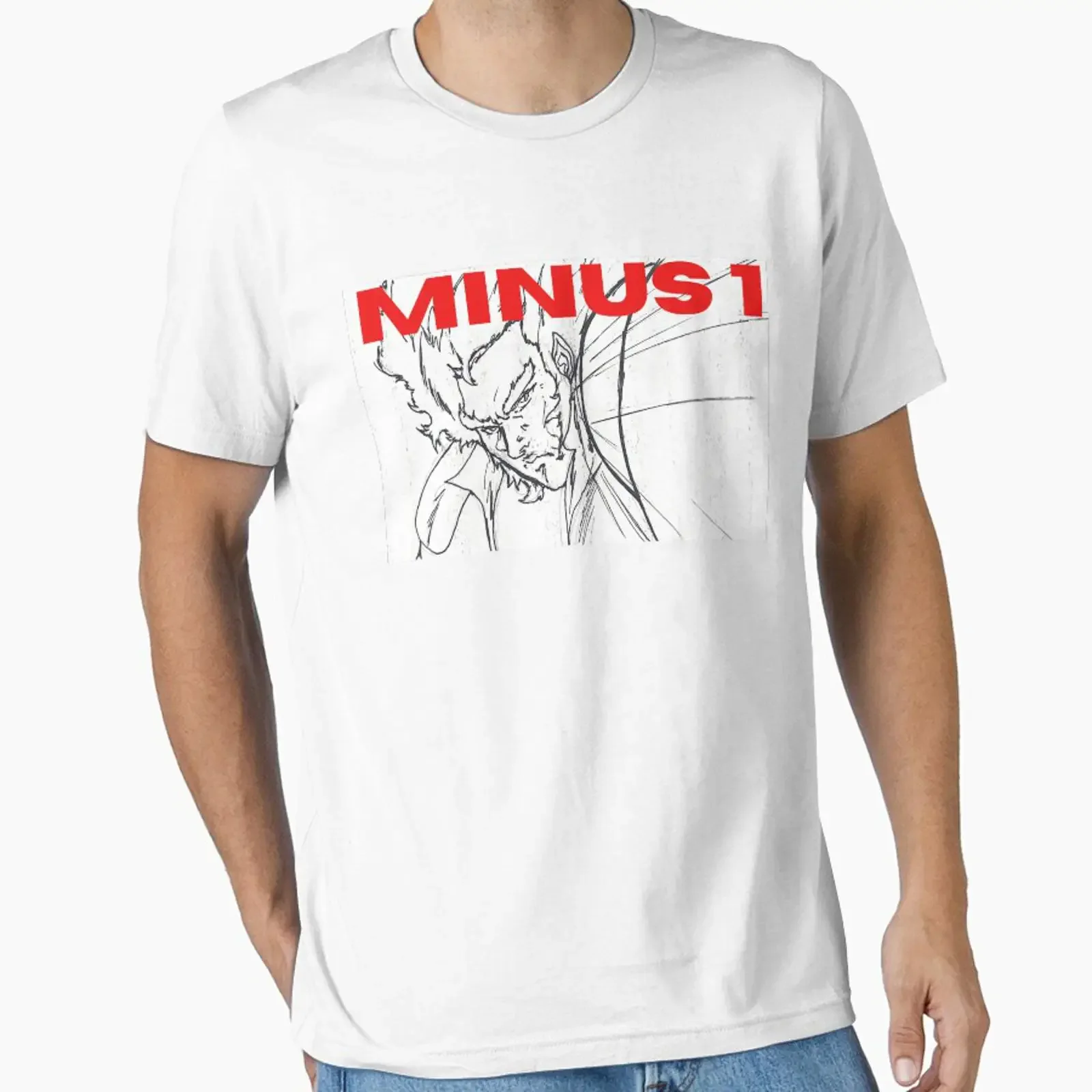 Preview of the work minus 1 comic strip drawing 6 created and sold by vintage Washed Breathable designer clothes Soft Versatile