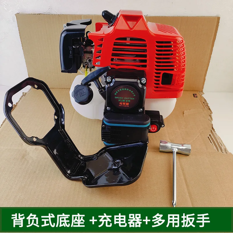 Brand-new for two-stroke 40F with backpack base, electric start lawn mower, ground drill and pit digger outboard engine