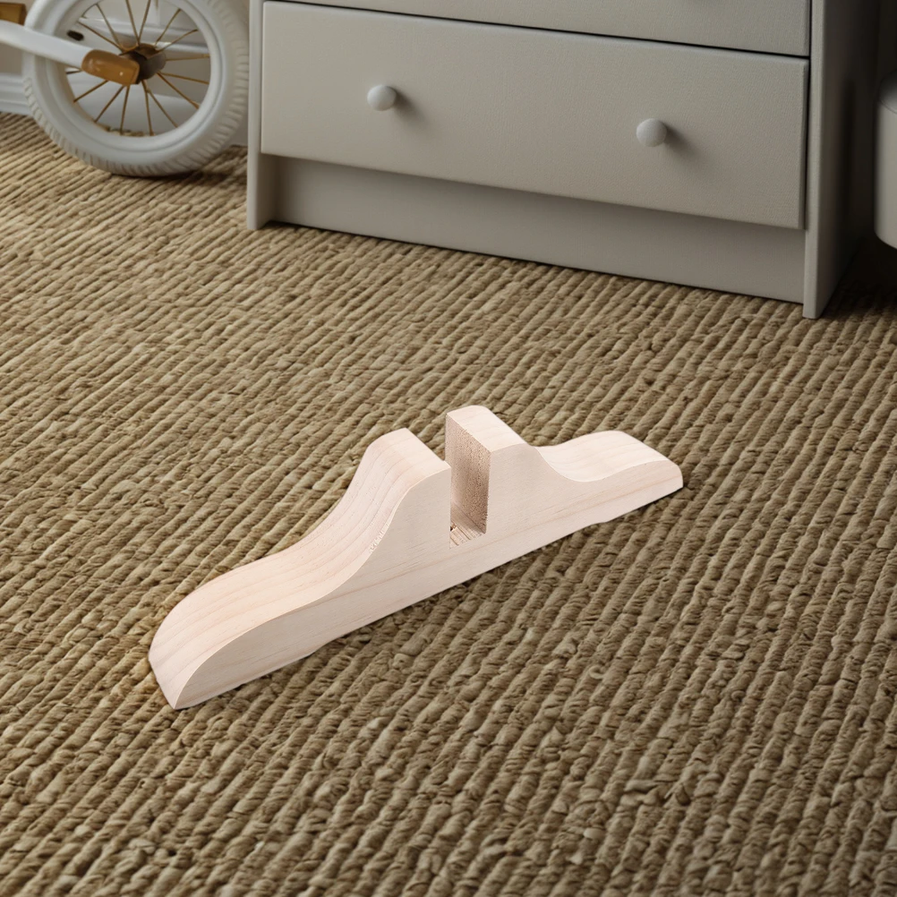 

6 Pcs Screen Base Divider Stand Partition Holder Wooden Feet Board Holders Privacy Sturdy Multifunctional