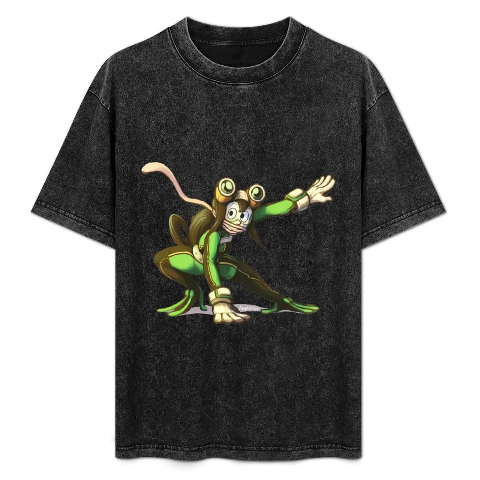 

Tsuyu Asui T-Shirt vintage anime shirt man clothes sweat Men's t-shirt