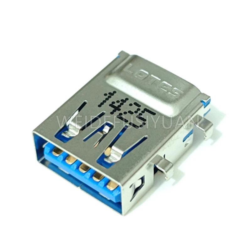 Laptop USB 3.0 Jack Female Port 9Pin Socket Data Connector Plug untuk ACER AN515-44 AN515-45 AN515-46 AN515-55 AN515-56 AN515-57