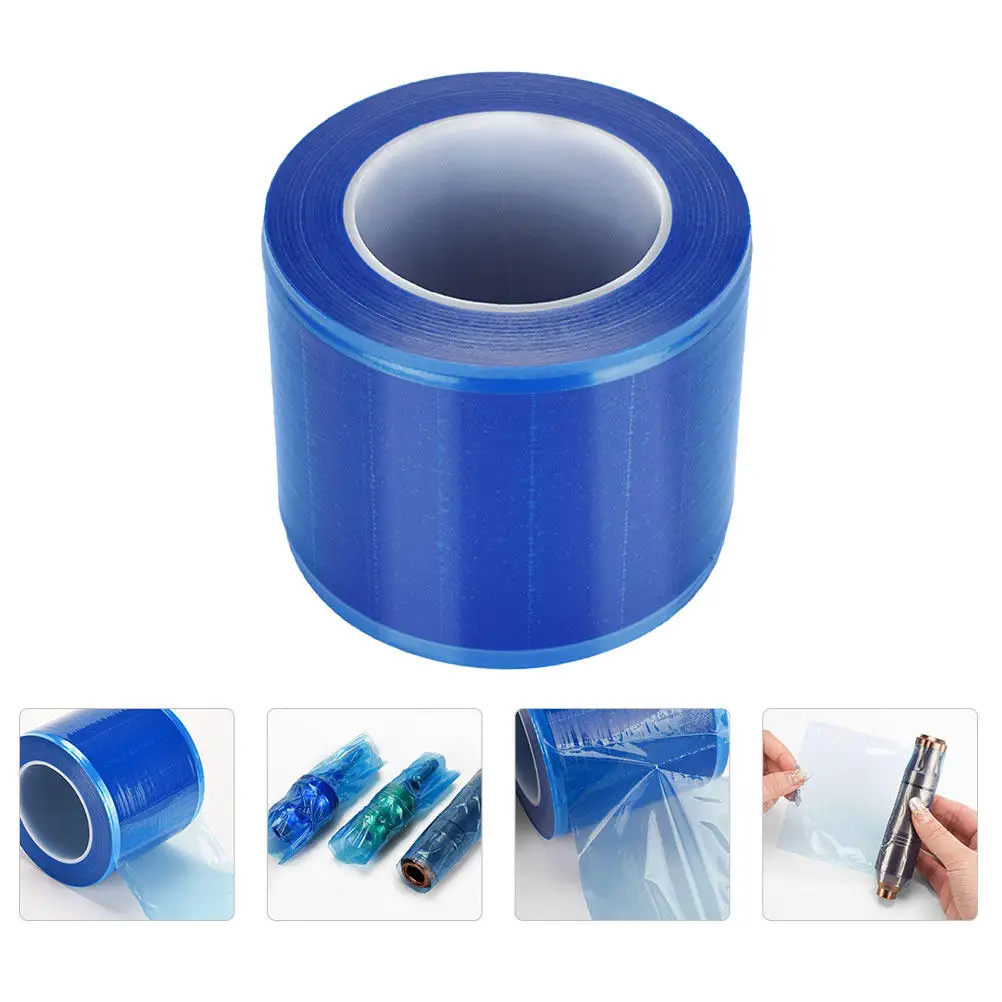 

1200Pcs Tattoo Protective Film Disposable High Performance Waterproof Isolation Film Barrier Tape Accessories Plastic Membrane