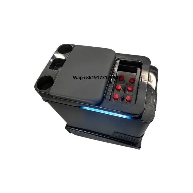 Sprinter Car Center Console Upgrade Modification Front Armrest Refrigerator With Cup Holder Compressor Cooling