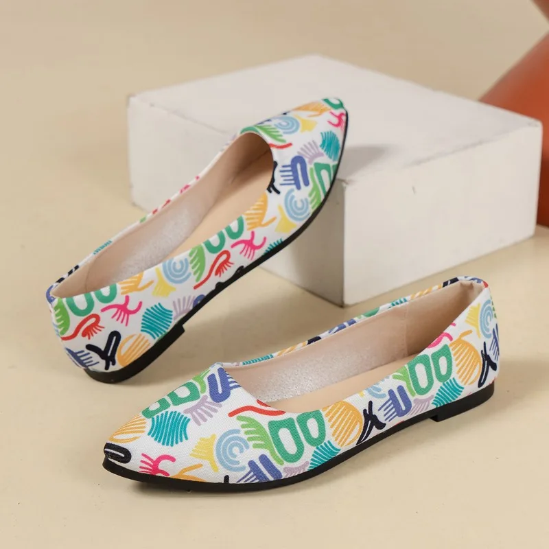 2024 Autumn New Fashion Women's Single Shoes Comfortable and Casual Versatile Flat Shoes for Women