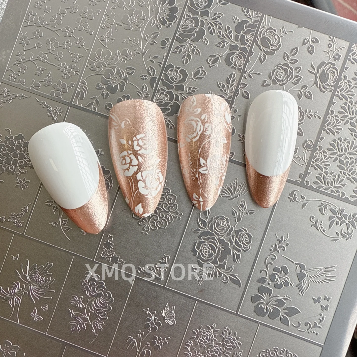 XMQ NAIL ART STAMPING PLATES FLOWER TEMPLATES CLASSICAL PATTERNS IMAGEPLATES