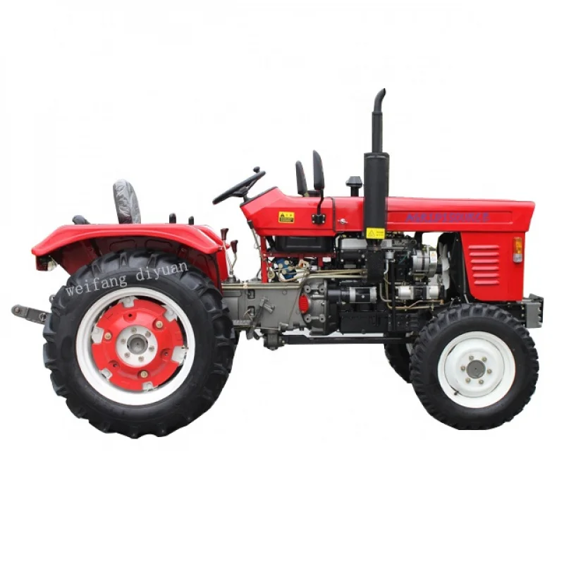 Mini tractor agrícola para césped, tractor de jardín, 40hp, 4x4, distribuidor