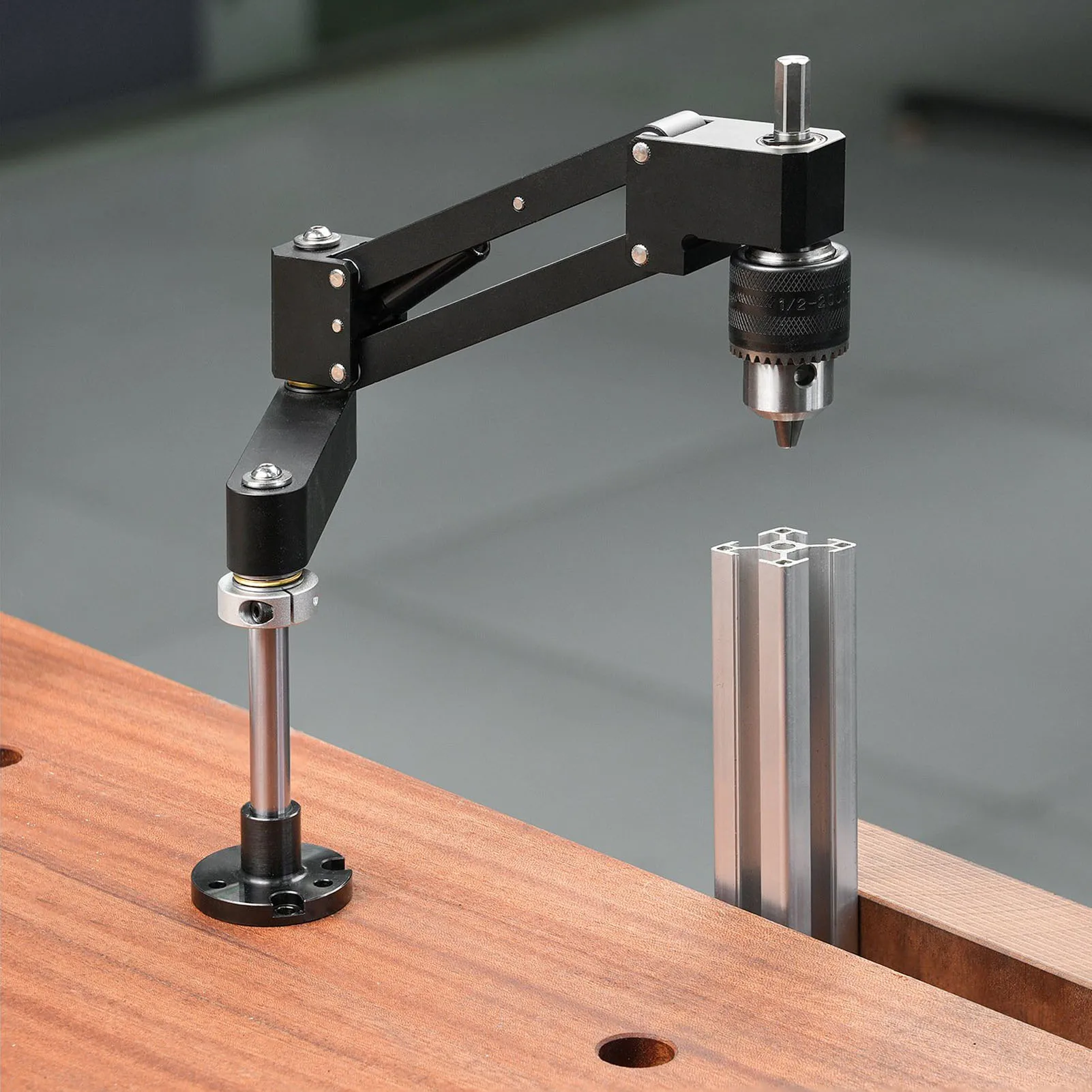 

Cantilever Tapping Machine Bracket Tapping Cantilever Bracket CNC Aluminum Alloy Vertical Horizontal Tapping Machine Bracket