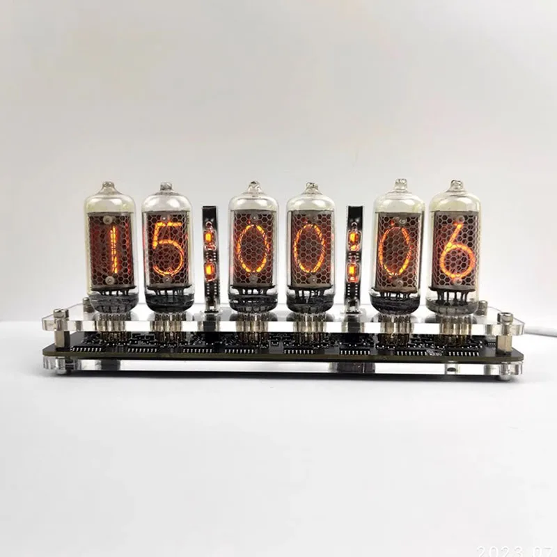 6-position IN-8 Glow Tube Clock Control Board IN8 Nixie Clock Excluding Glow Tube