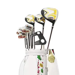 Womens Right Hand Golf Clubs S-08 Golf Full Set Driver Fairway Wood Irons Putter Graphite Shaft L Flex Head Cover Grips