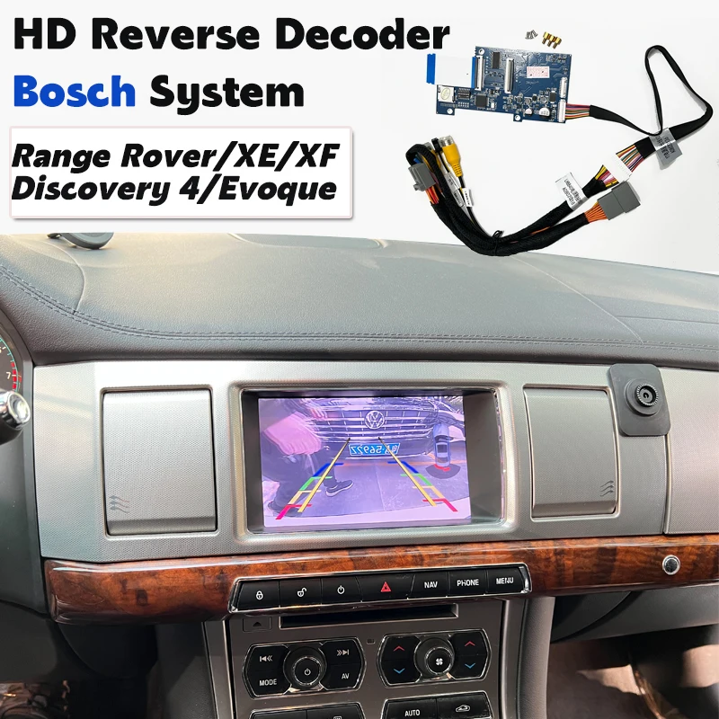 

Car HD reverse decoder video park assist rear camera interface for Land rover ranger evoque xe xf discovery4 sport bosch system