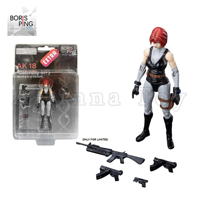 Boris Ping Toys AK18 Series 1/18 Action Figure Wave 2 Agent Wang