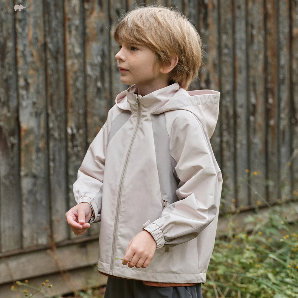 

Детская демисезонная куртка Dave Bella для мальчиков и девочек, водонепроницаемая, повседневная, на молнии, верхняя одежда, детская одежда DK1260530 ﻿