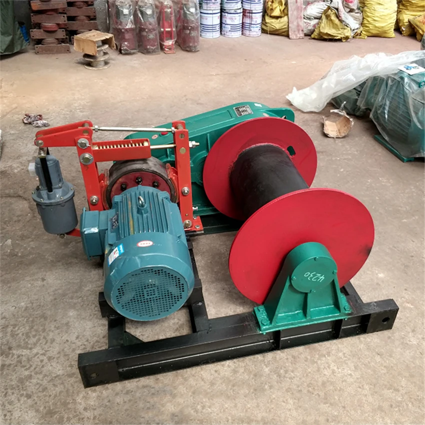 High Speed Jk Pulling Electric Winch 18m/Min 5ton 8ton 10ton Remote Control Customization Winch AC