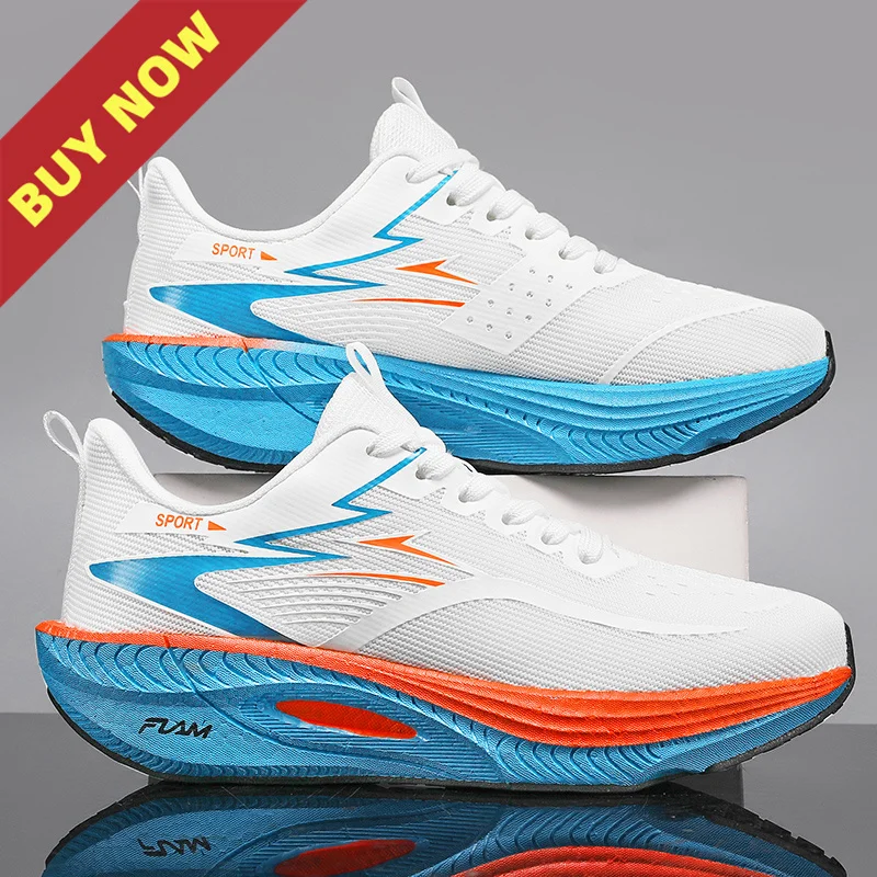 

Marathon Men Sports Running Shoes Carbon Plate Cloud Cushion Breathable Lightweight Womens Comfortable Athletic Casual Sneakers