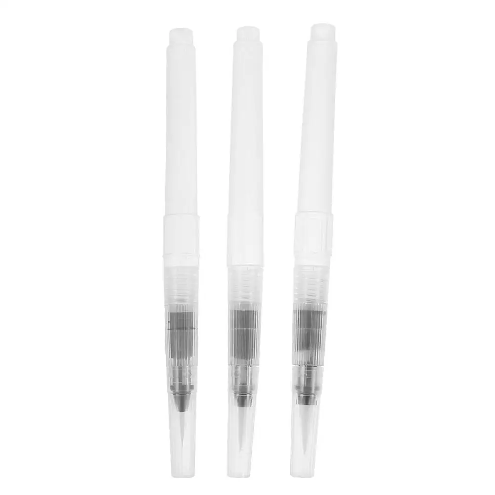 

3pcs Refillable Watercolor Painting PensKids Paint Brushes Watercolour Tools Coloring Ink Portable Lightweight
