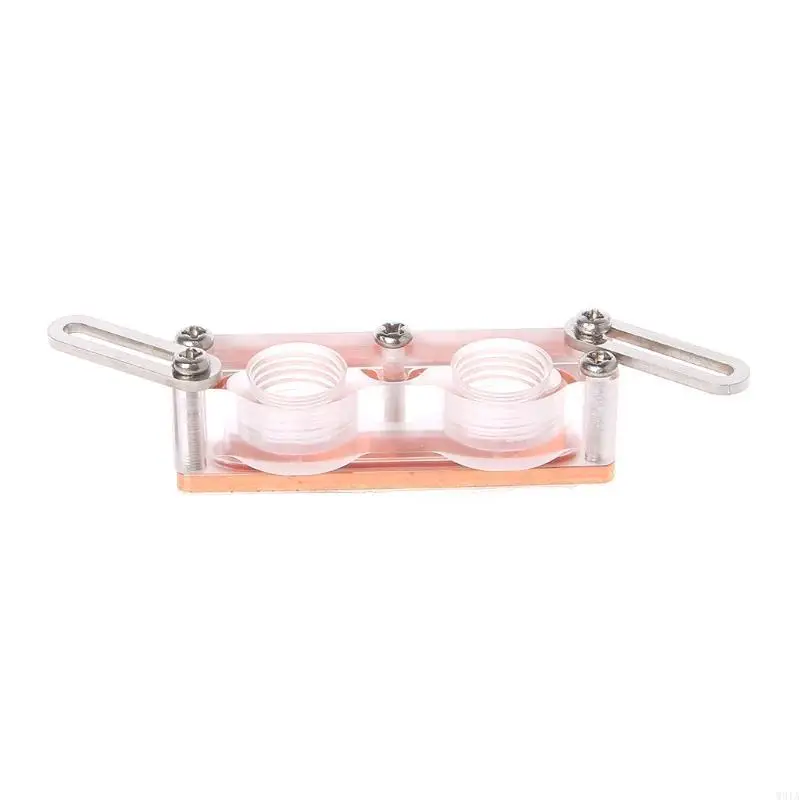 W91A ماء أكريليك لخزان تبريد الماء تبريد الرادياتير الكمبيوتر CPU كتلة الماء