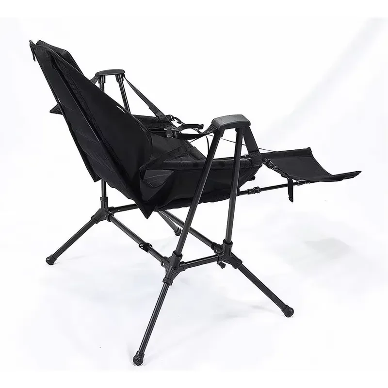 Portable Folding Camping Chair Aluminum Alloy Frame Oxford Cloth Outdoor Garden Picnic Hanging Leisure Nap Seat Modern Design