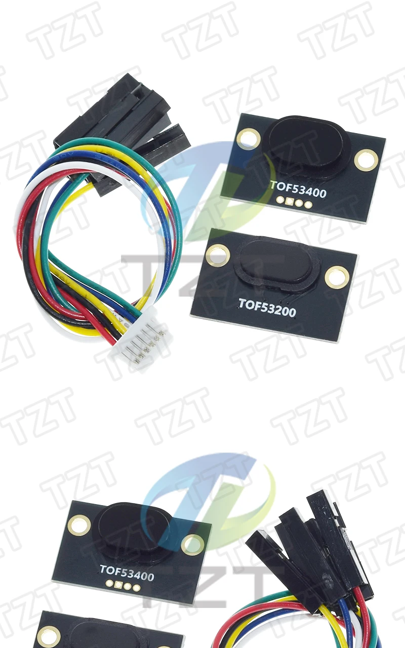 1/3 Stück TOF53200 TOF53400 2M / 4M Laser-Infrarot-Entfernungsmessungs-Sensormodul MODBUS IIC Serieller Modus für Arduino – Detail 6