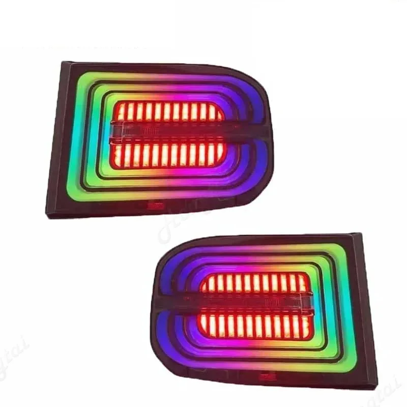 Tail Lights for Toyota FJ Cruiser 2007-2017 LED Taillights Assembly Start-up Animation Sequential Indicator Rear Lamp Assembly