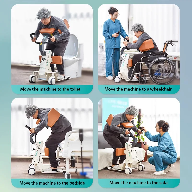 Shift Machine For Assisted Toileting And Patient Movement Essential Rehabilitation Therapy Supply Equipment
