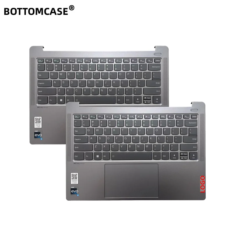 New For Ideapad Pro 5 14IRH8 83AL 14ARP8 83AN 14APH8 upper case palmrest cover with backlight keyboard Grey