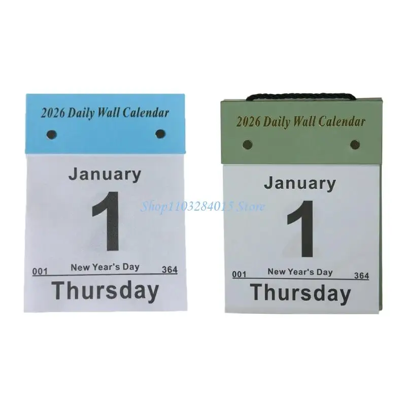 

R6FF 2026 отрывной календарь на каждый день с дружественной бумагой для украшения офисного домашнего стола экологически чистый