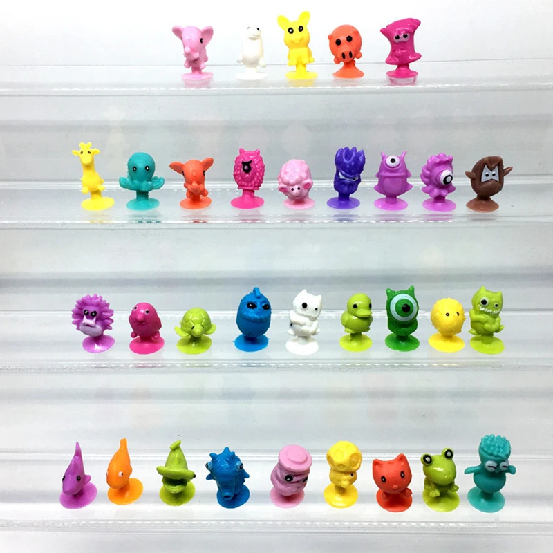 50 pz Genuino Stikees Blind Bag PVC Figura Frutta Verdura Animali Mini Giocattolo Sveglio Regalo di Promozione per Il Capretto Delle Ragazze Dei Ragazzi Dei Bambini