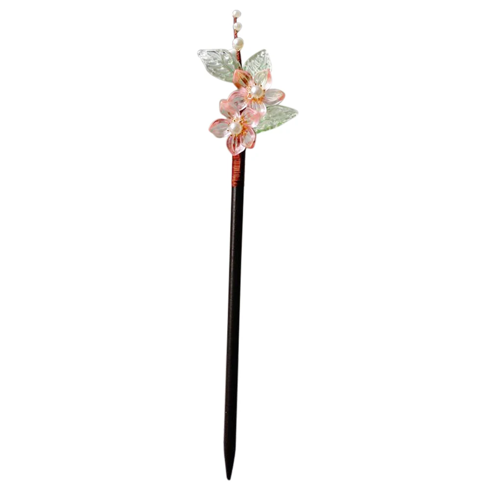 

1Pcs Retro Hair Stick Chinese Style Hair Decoration Elegant Floral Accessory for Daily Life Parties Proms Retro Hairpins