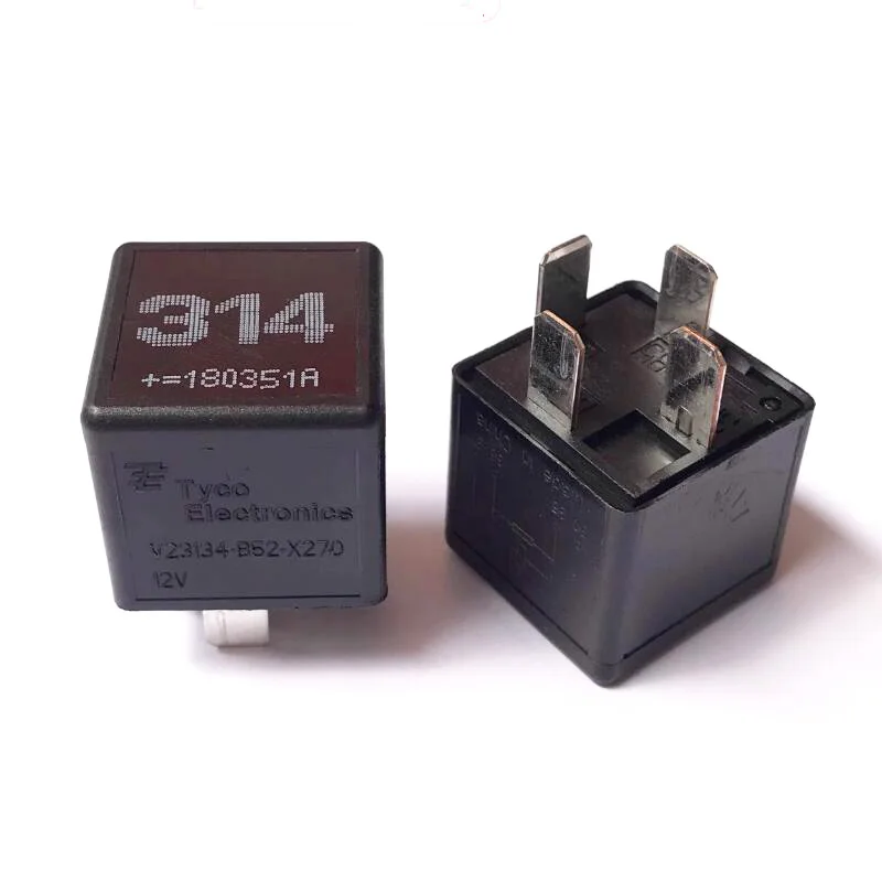 

HOT NEW V23134-B52-X270 V23134B52X270 DC12V 12VDC 12V 40A relay 4PIN