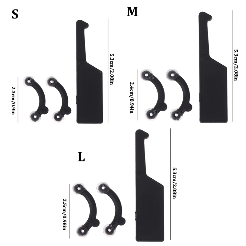Corrector de Clip de nariz de belleza 3D, herramienta de masaje para levantamiento de nariz, Clip moldeador, puente moldeador, alisado sin dolor, 3 tamaños