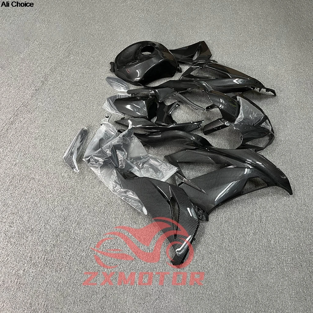 

Suitable For Ninja 636 ZX6R 2013-2018 Fairng Kit ZX-6R 13 14 15 16 17 18 Motorcycle ABS Fairings Bodywork Panel Set Fit
