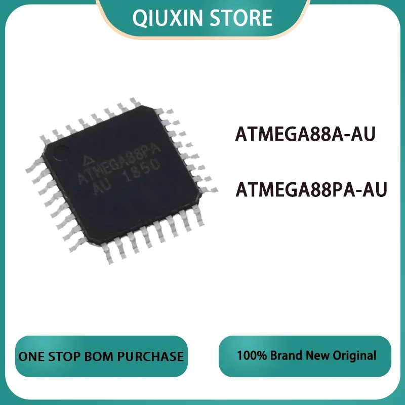 1шт/лот  ATMEGA88PA-AU ATMEGA88A-AU   ATMEGA88PA ATMEGA88 QFP-32 В наличии