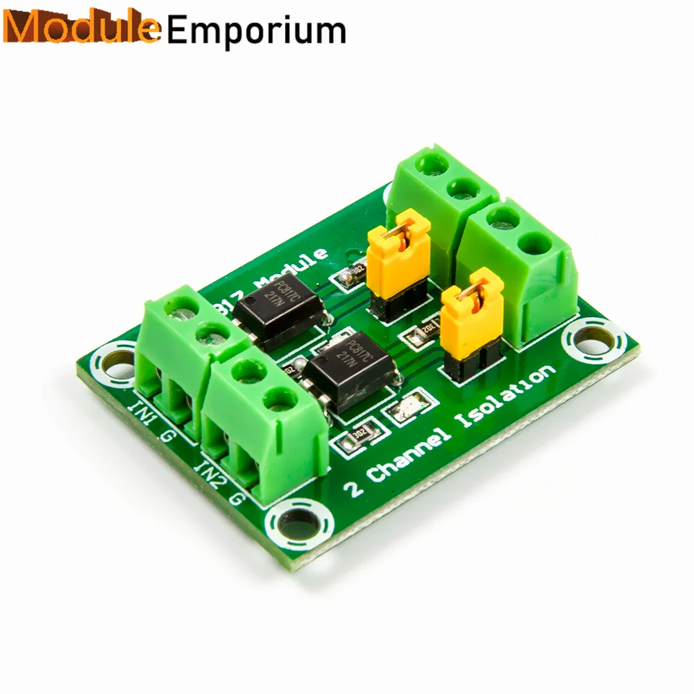 PC817 2 Channels Optocoupler Isolation Module