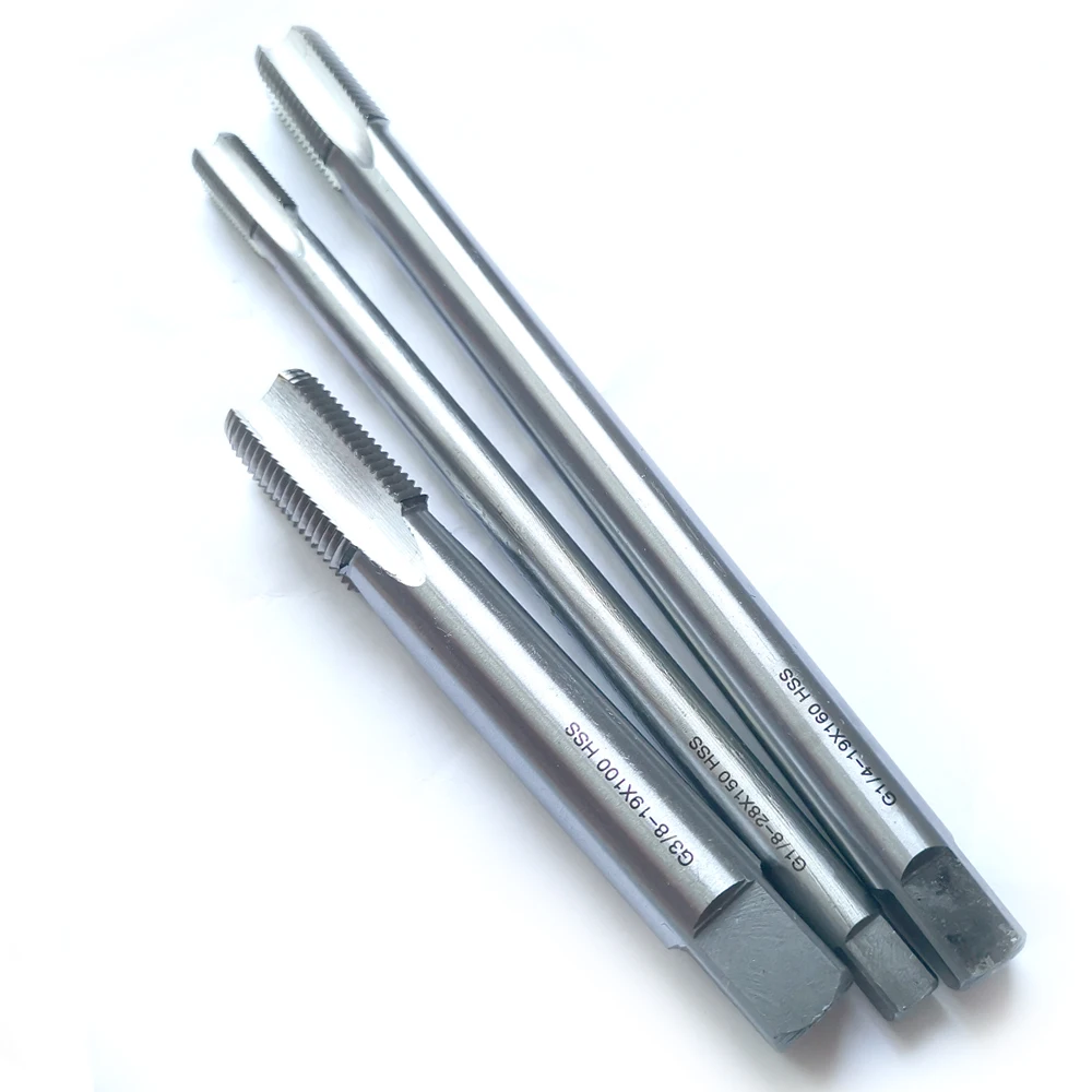 

HSS Long handle Pipe thread tap NPT Extra Shank American Tapered Straight flute taps G 1/16 1/8 1/4 3/8 1/2 3/4 NPT1/8 NPT1/4