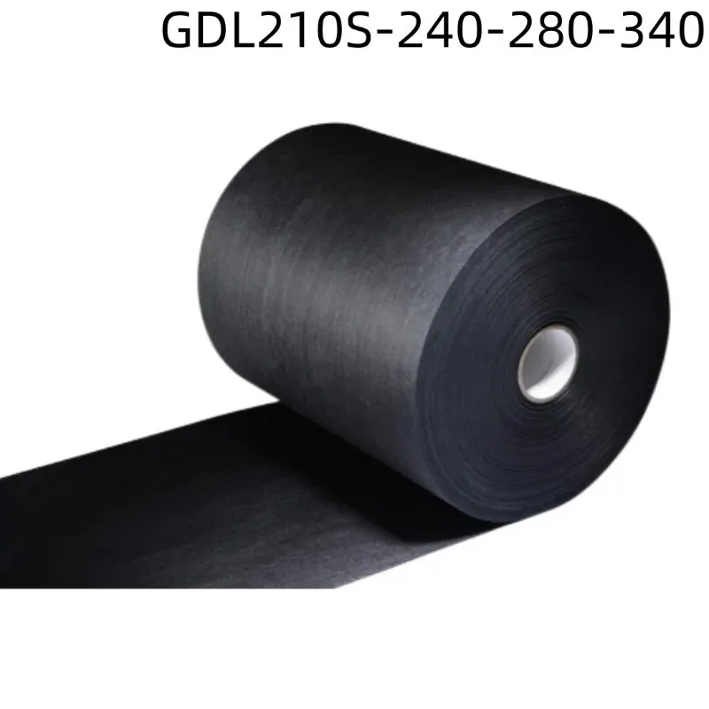 Thickness 0.21mm 0.24mm 0.28mm 0.34mm 100x100mm Conductive Carbon Paper with Microporous Layer & PTFE for Fuel Cell