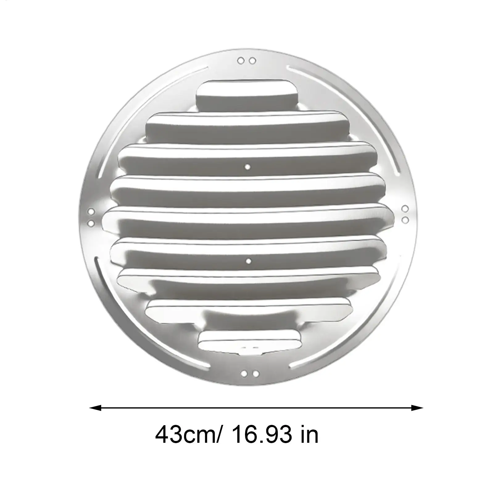 Stainless Steel AC Deflector For Outdoor Unit, Anti-Blow Wind Baffle Cover Heat Dissipation Air Guide For Split Condenser